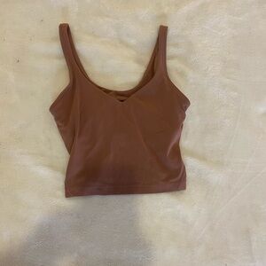 Lululemon align tank beige rose